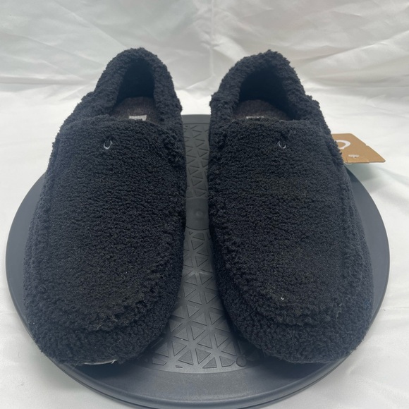 NEW Olukai Women's Nohea Heu Slippers Shoes Slip On Black Size 10 - Picture 7 of 10